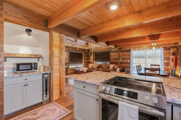 House view from kitchen