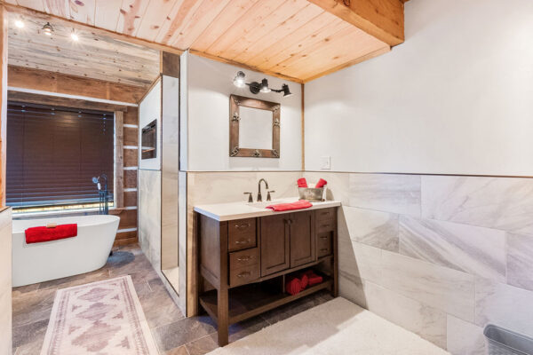 Master bathroom